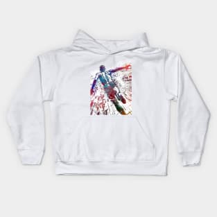 Swimming sport art #swimmer #sport Kids Hoodie